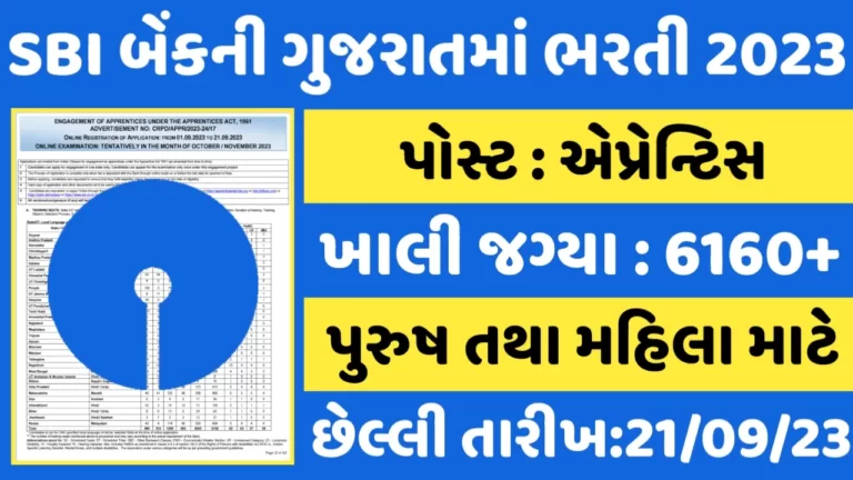 SBI Gujarat Recruitment 2023