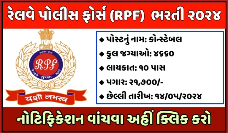 RPF Recruitment 2024