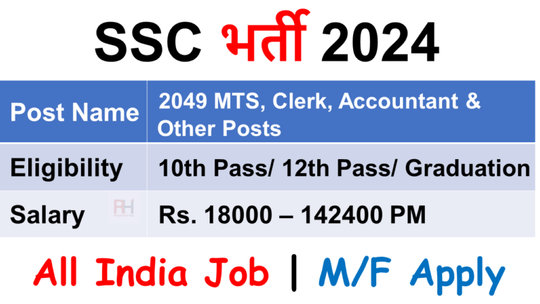SSC Phase 12 Recruitment 2024